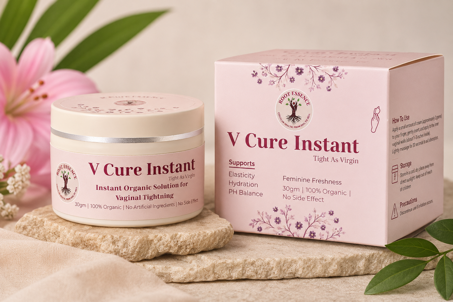 V Cure Instant Cream